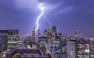 Rooftops of London from James Burns